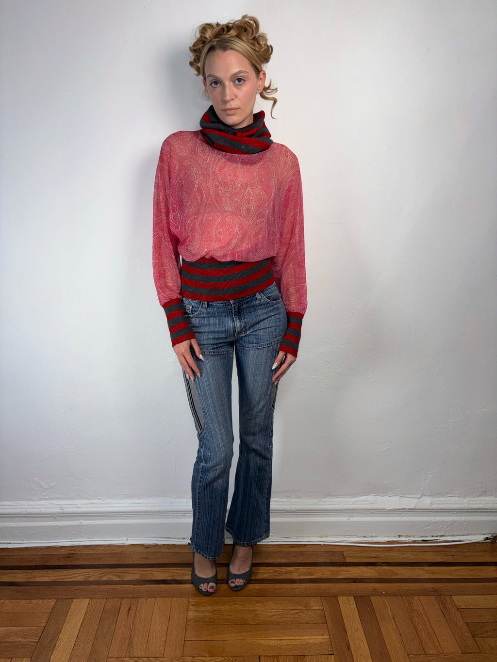 D&G Sheer Turtleneck