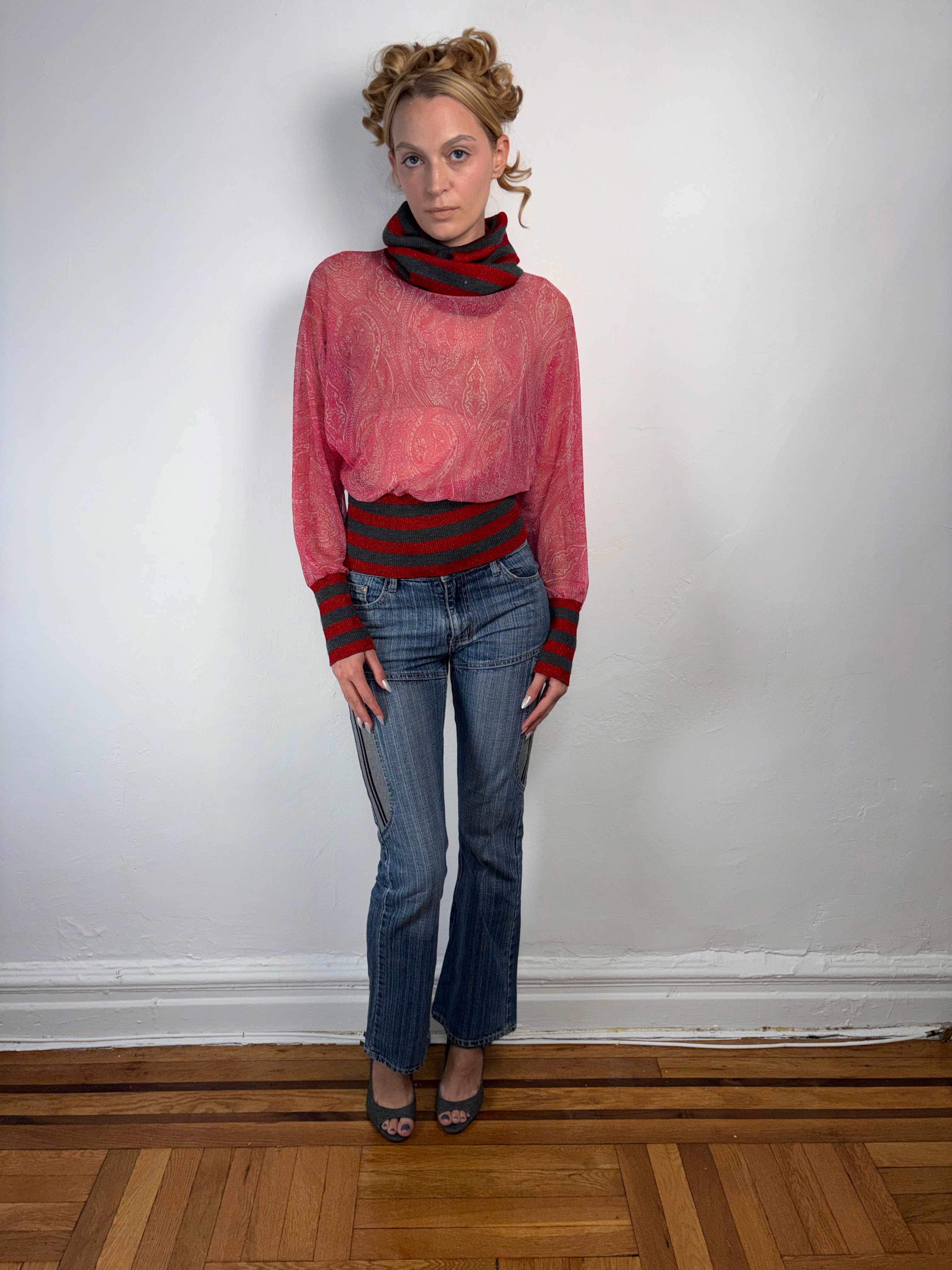 D&G Sheer Turtleneck