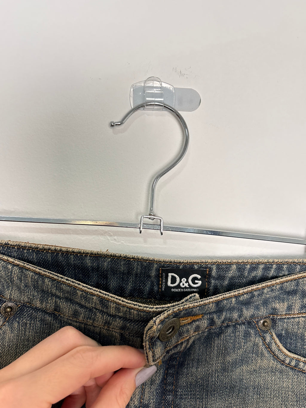 D&G Distressed Skirt