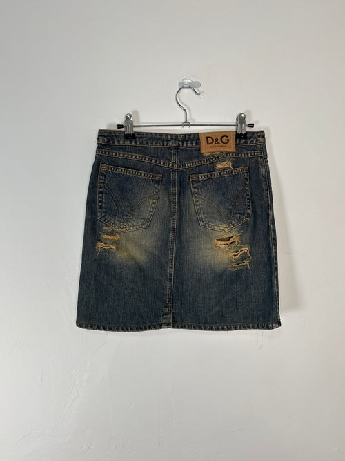 D&G Distressed Skirt