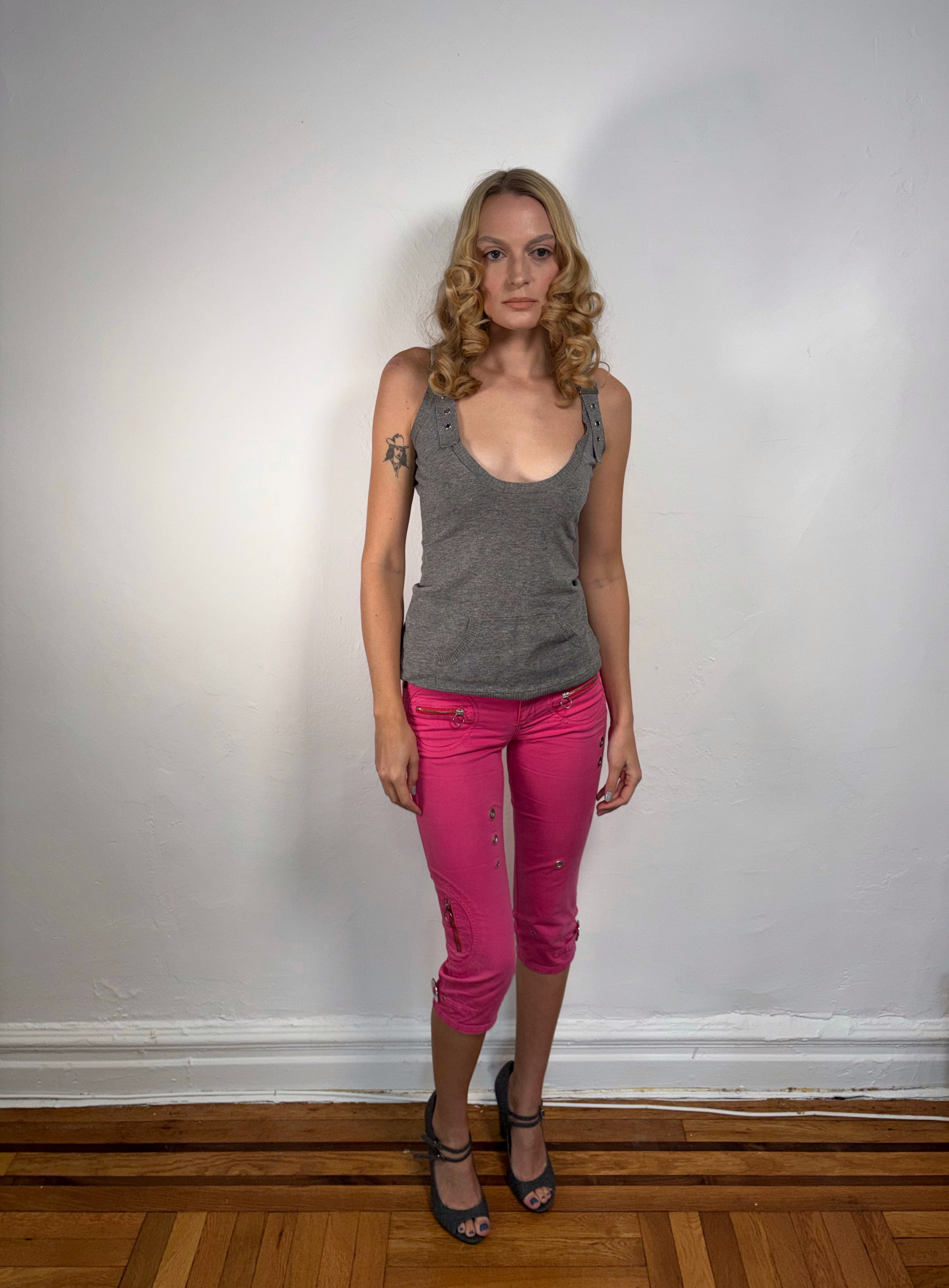 Hot Pink Moschino Capris