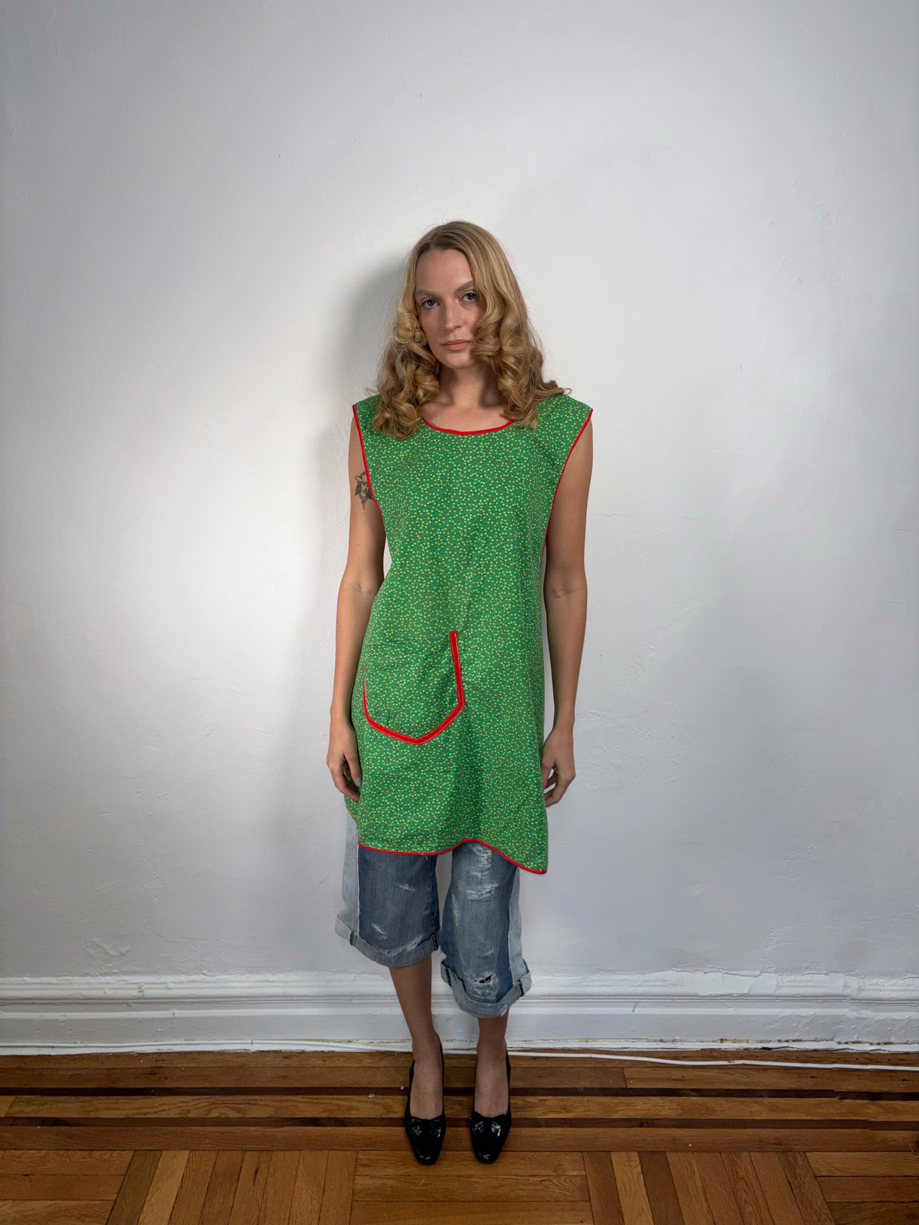 Vintage Floral Apron