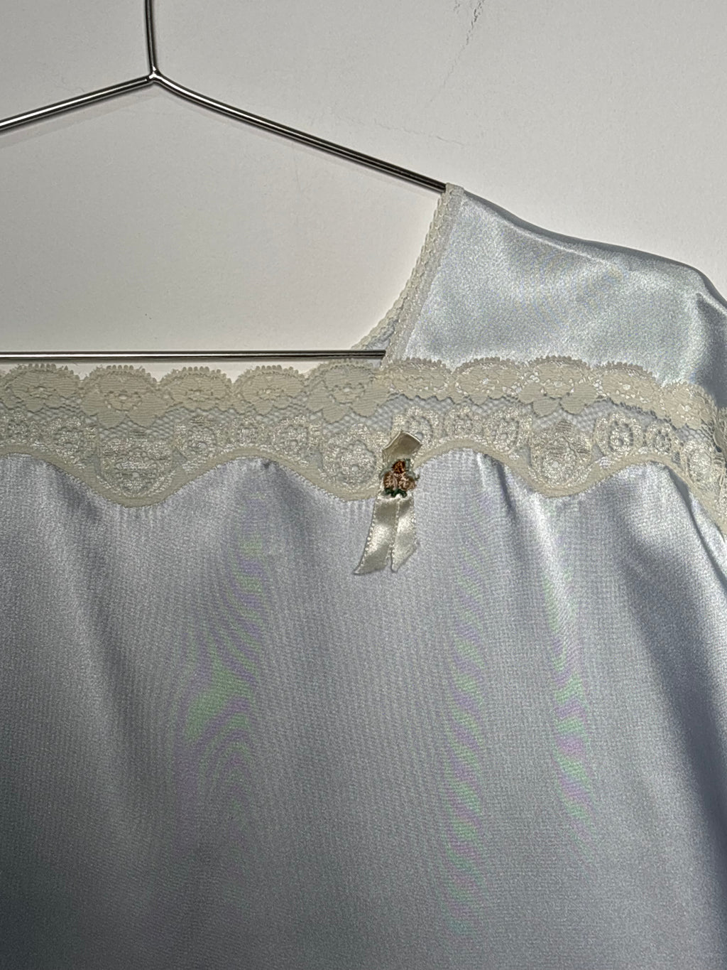 Vintage Light Blue Slip Dress