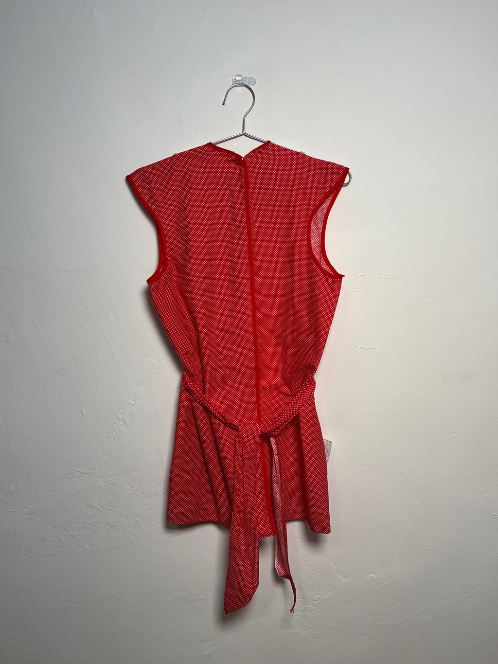 Vintage Polka-Dot Apron