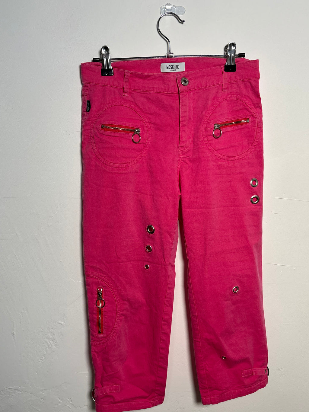 Hot Pink Moschino Capris