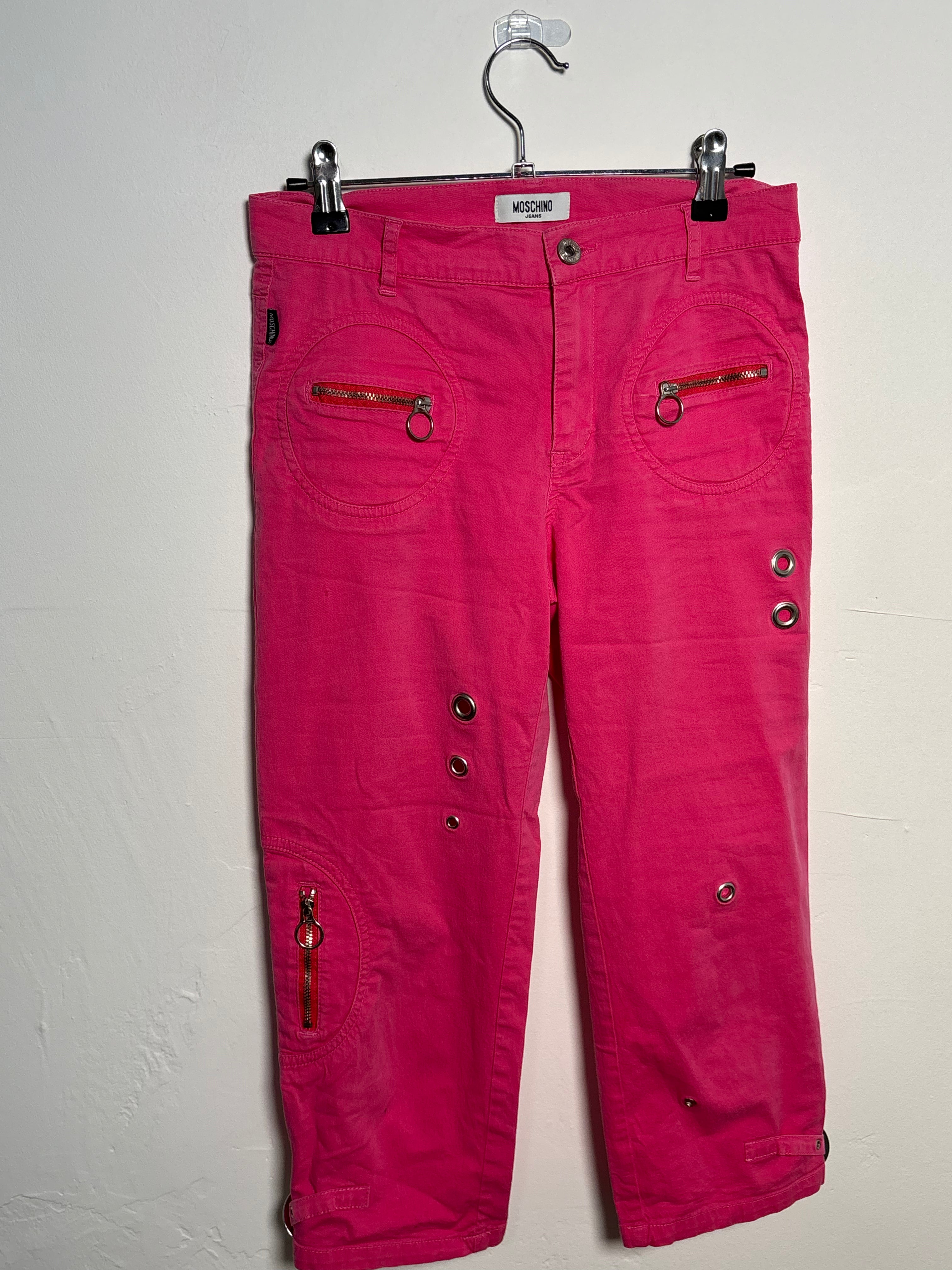 Hot Pink Moschino Capris